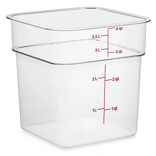 CAMBRO® SQUARE FOOD STORAGE CONTAINERS AND LIDS ProTLpackaging
