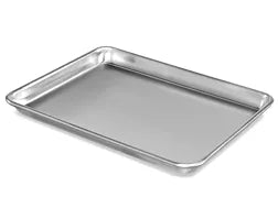 ALUMINUM BAKING PANS AND STAINLESS STEEL WIRE GRATES