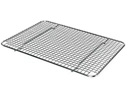 ALUMINUM BAKING PANS AND STAINLESS STEEL WIRE GRATES