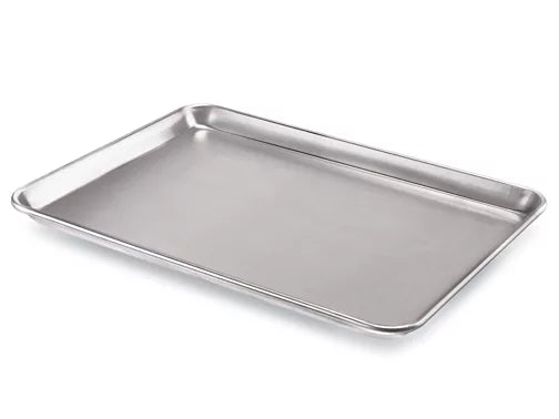 ALUMINUM BAKING PANS AND STAINLESS STEEL WIRE GRATES