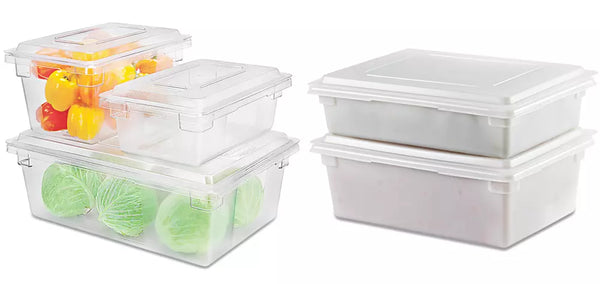 Rubbermaid 3-1/2 Gallon Clear Food/Tote Box